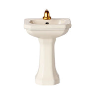 Maileg Bathroom sink, Mouse - Off white