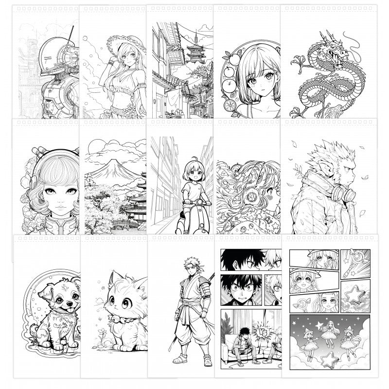Buki manga drawing book