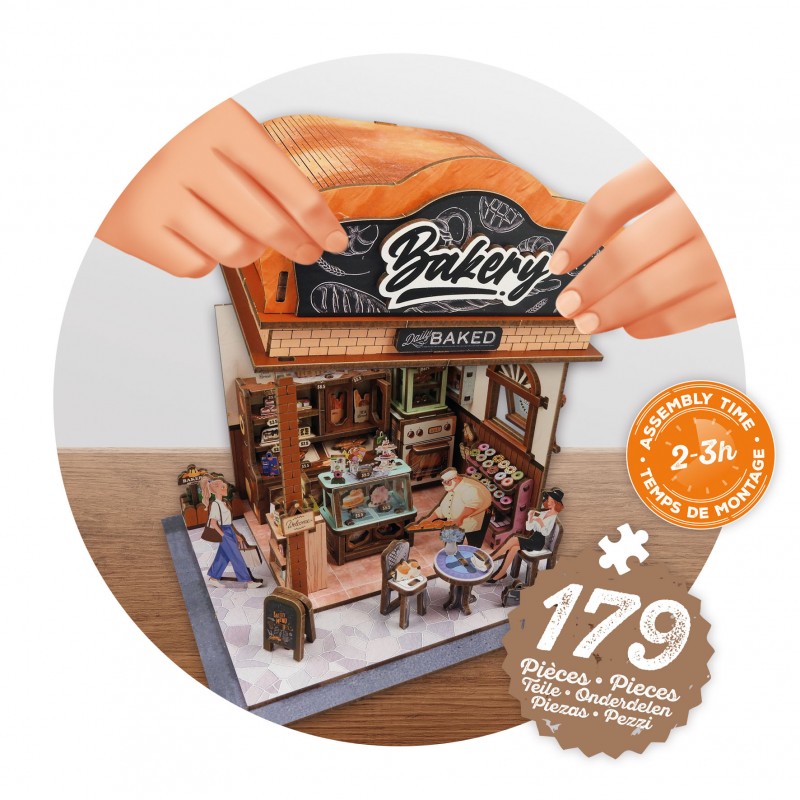 Make Your Own Wooden Bakery Kit