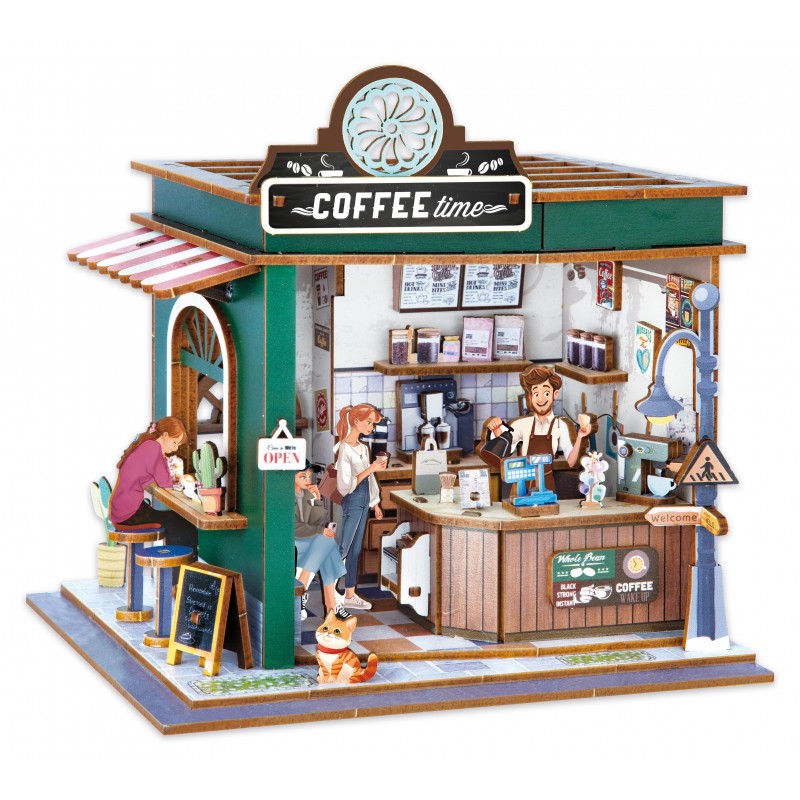 Buki wooden cafe creative kit