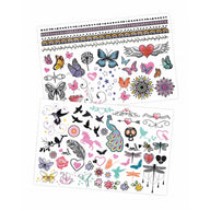 kids glitter tattoos