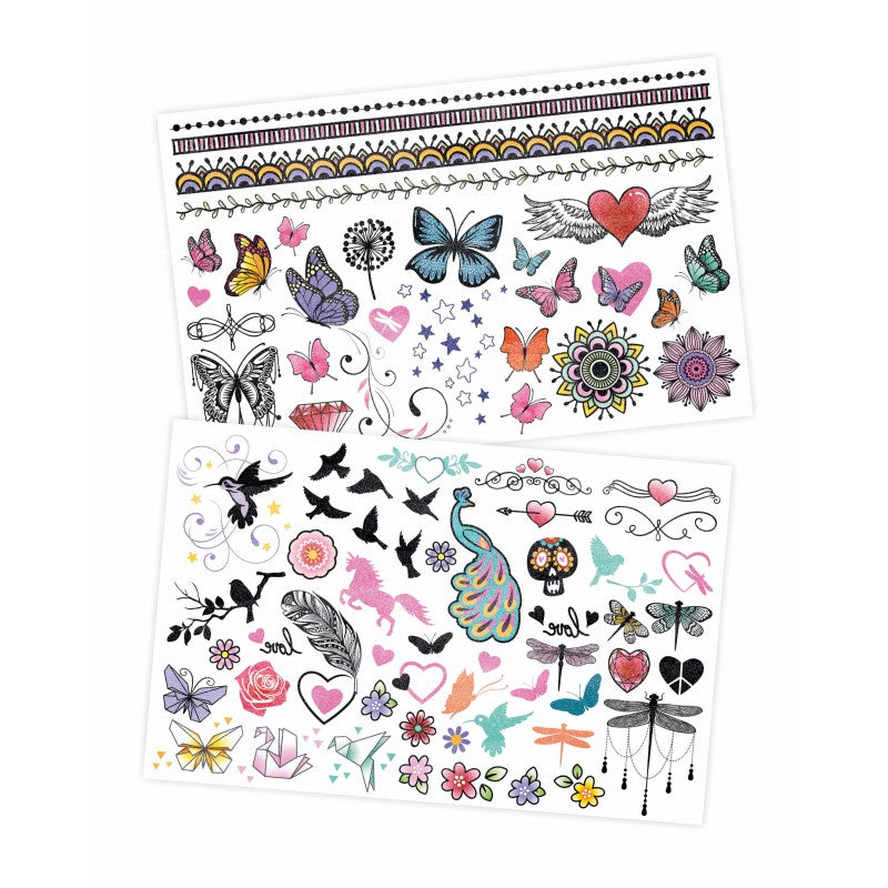 kids glitter tattoos