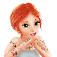 kids glitter tattoos