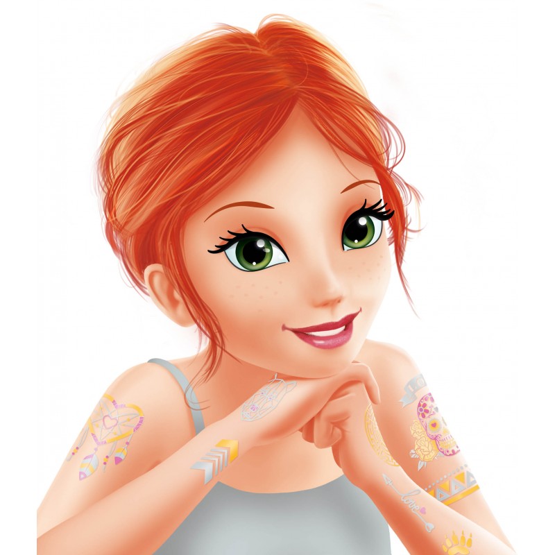kids metallic tattoos