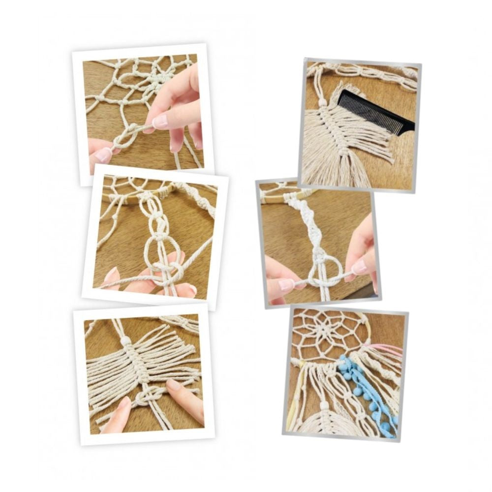 Buki France Make Your Own Macrame Dreamcatcher