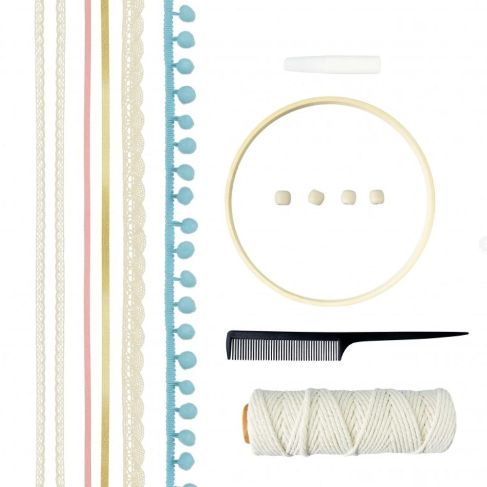 Buki France Make Your Own Macrame Dreamcatcher