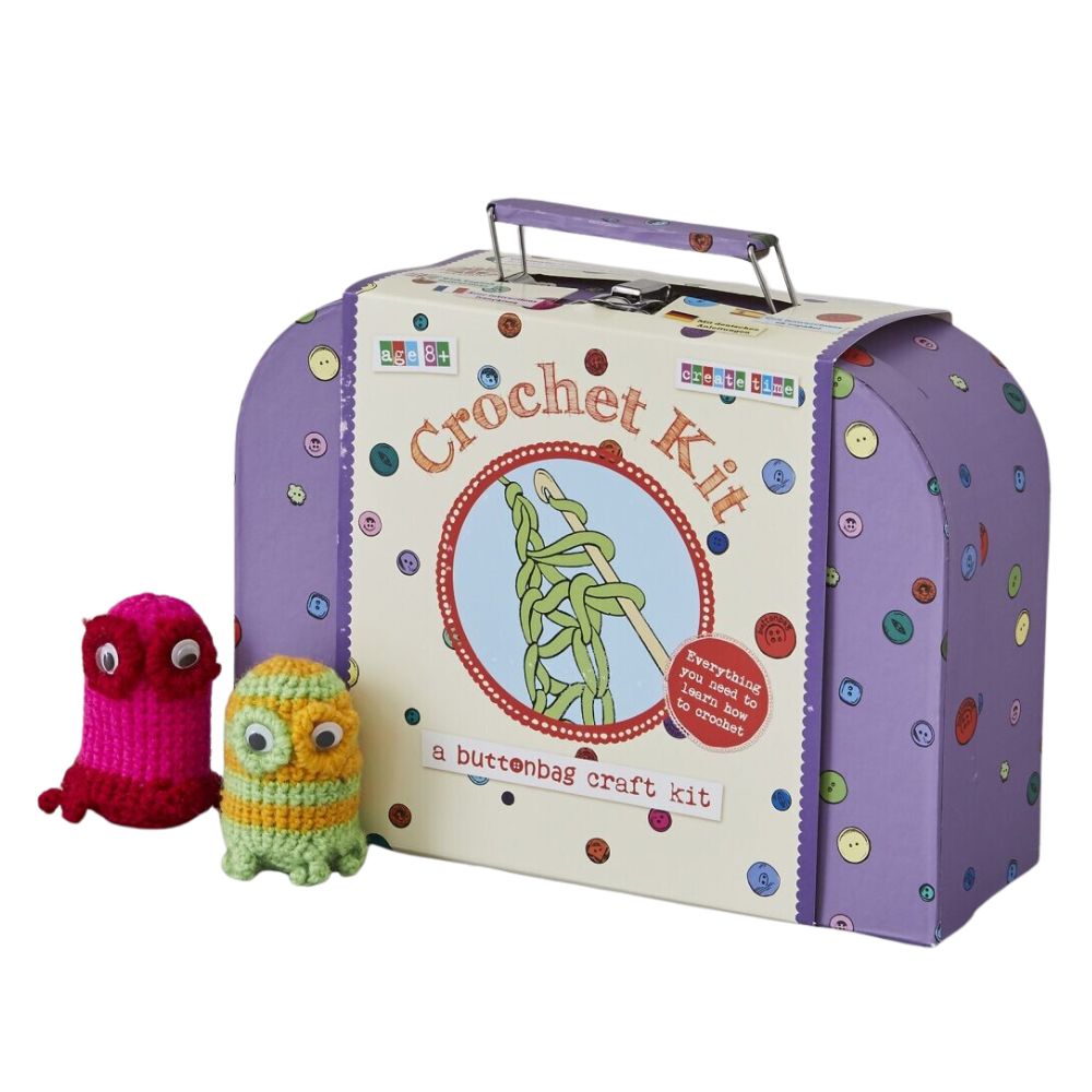 Buttonbag Buttonbag Knitting Kit for Children | Kids Learn to Knit Sets ...