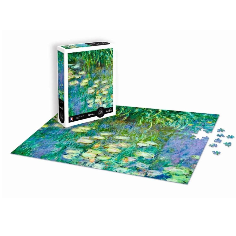 Calypto Jigsaw Puzzle 1000 Piece - Water Lilies Nymphea - Monet - Wonky