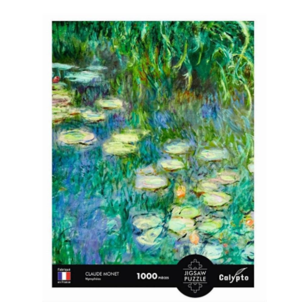 Calypto Jigsaw Puzzle 1000 Piece - Water Lilies Nymphea - Monet - Wonky