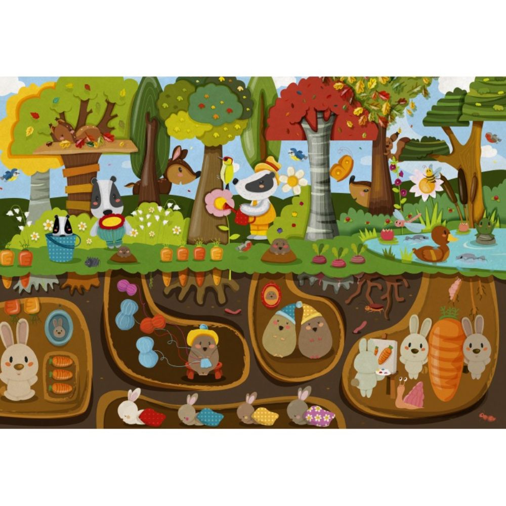 Calypto Puzzle 24 piece x 2 - Vie Dessus Vie Dessous