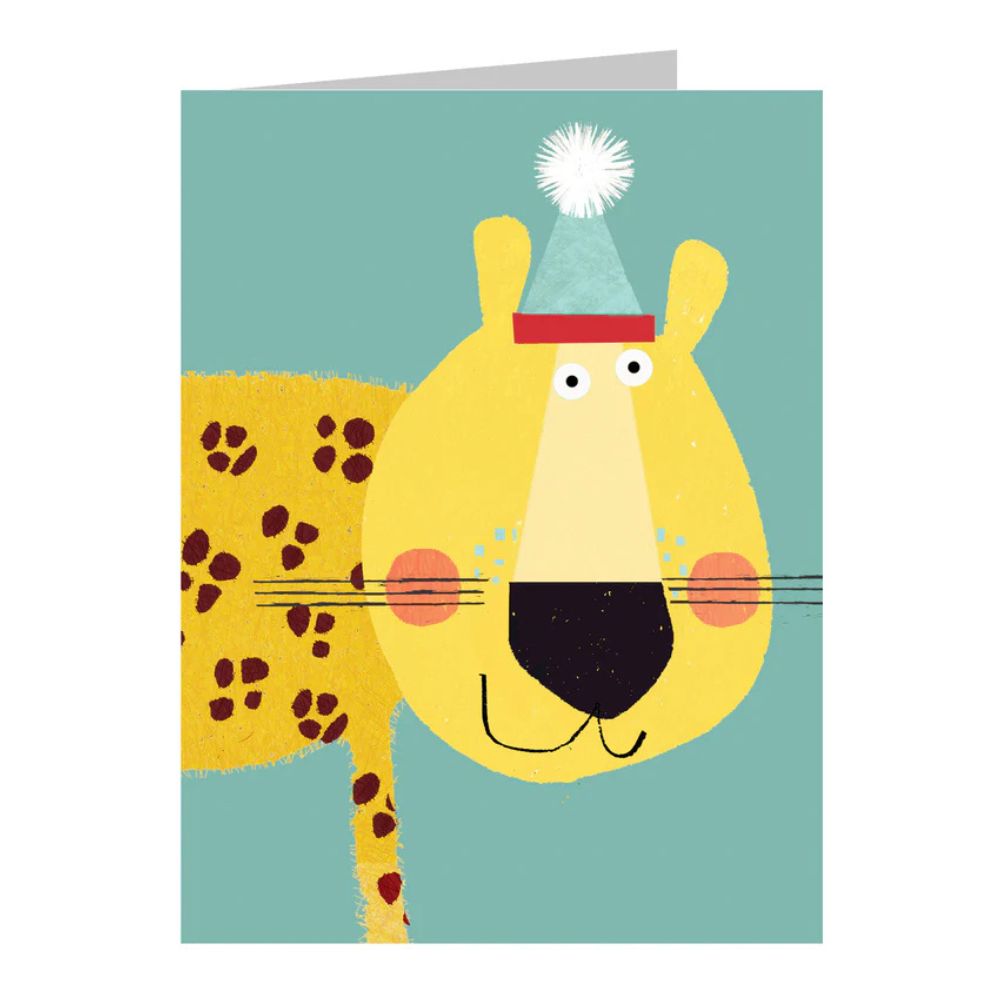 Cheetah Birthday Card