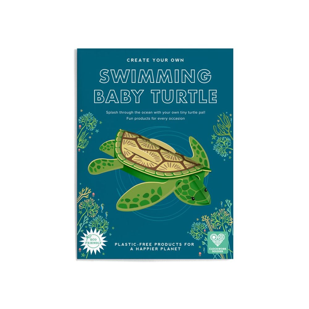 Clockwork Soldier Create Your Own Baby Turtle | Model Making Toys at ...