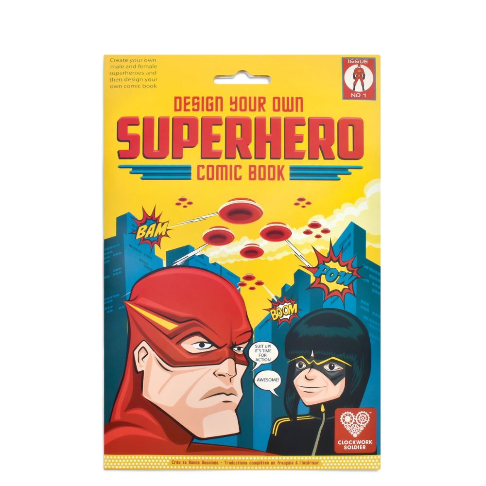 design your own superhero comic book