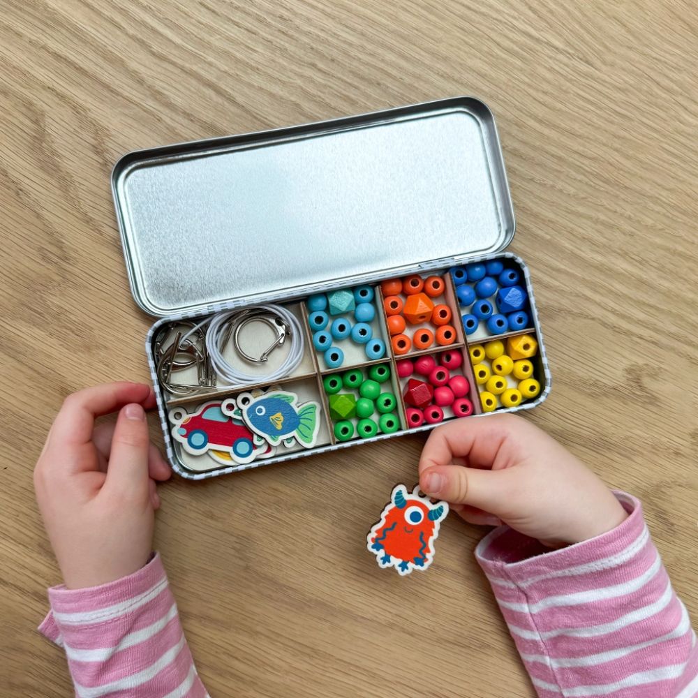Keyring Making Allsorts Keyring Making Kit | Kids Jewellery Making Kit - Default Title ...