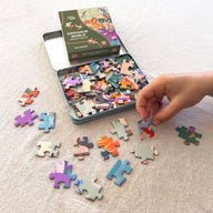 Cotton Twist Dinosaur Jigsaw Puzzle In A Tin - 100 pieces