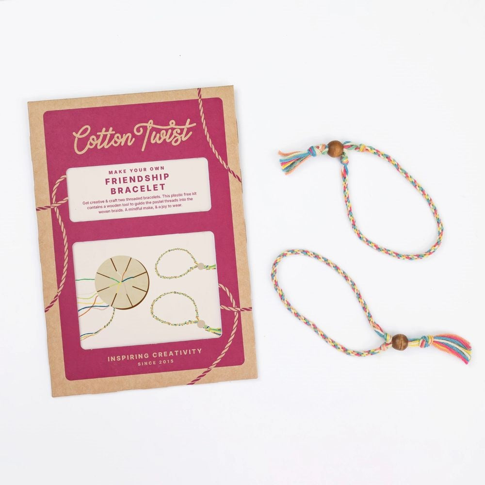 Cotton Twist Make your Own Friendship Bracelet Kit