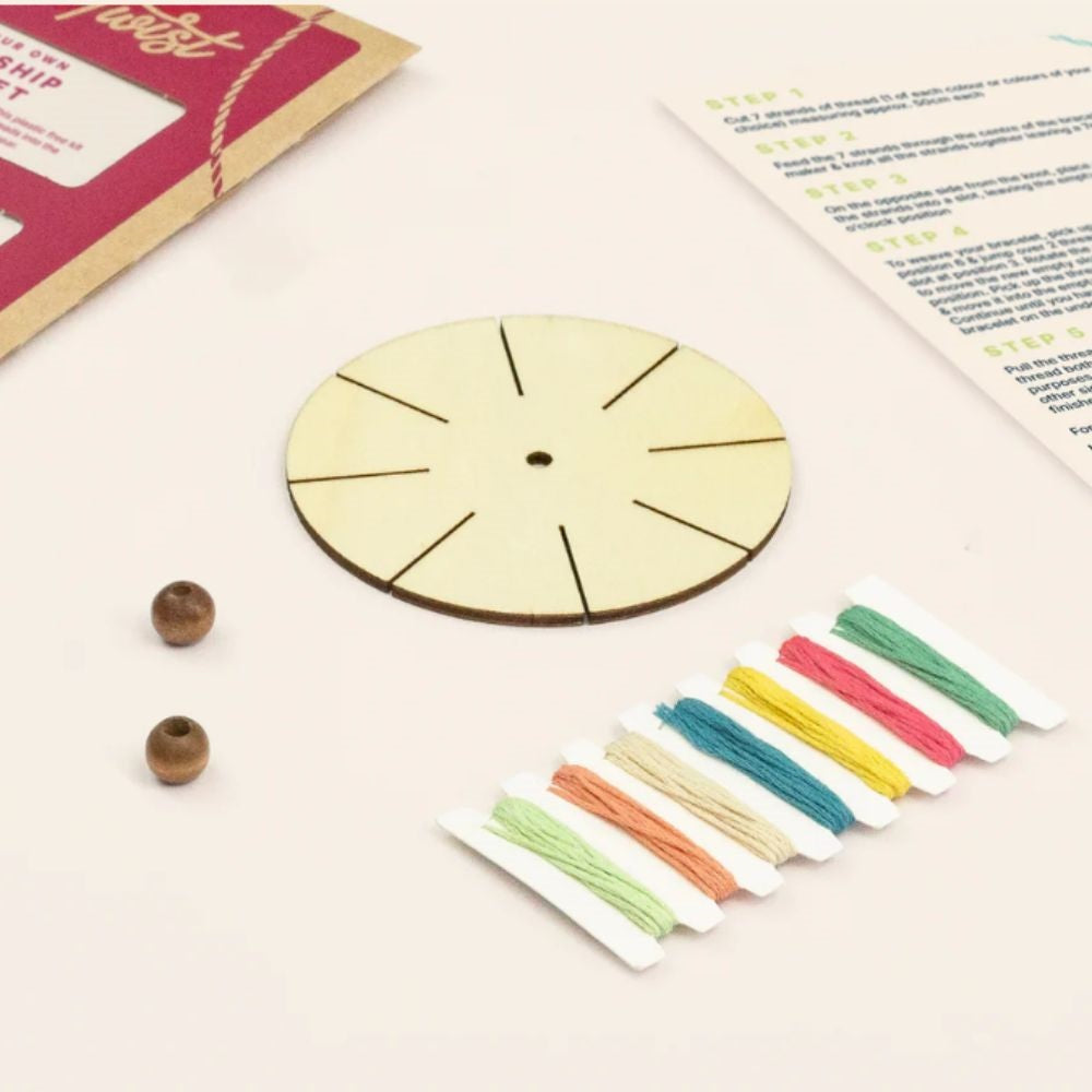 Cotton Twist Make your Own Friendship Bracelet Kit