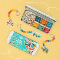 Cotton Twist Wooden Keyring Making Kit
