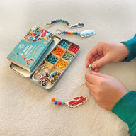Cotton Twist Wooden Keyring Making Kit
