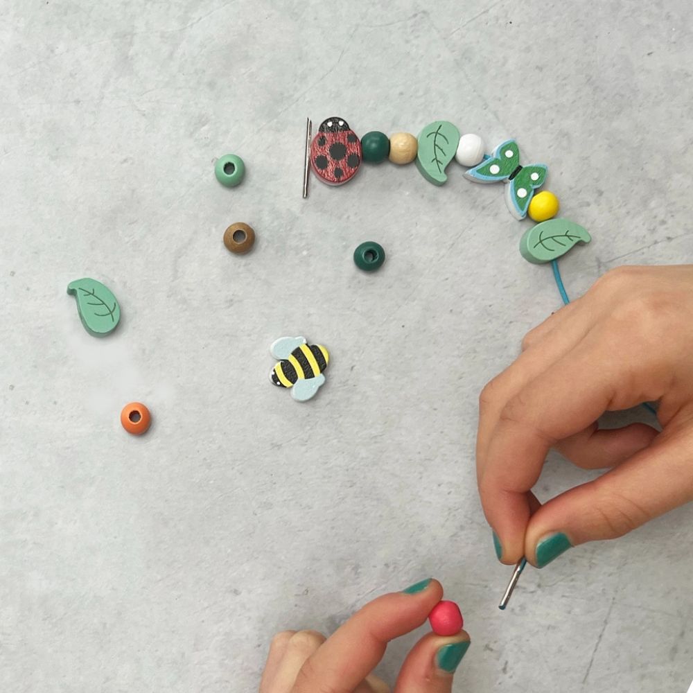 wooden bead kit