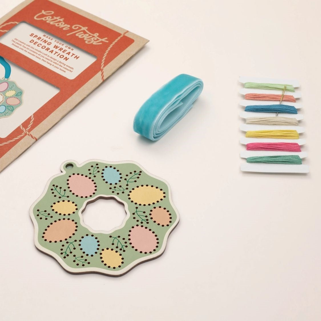 Cotton Twist Make Your Own Stitched Wreath