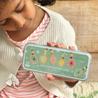 Cotton Twist Woven Snowflake Decoration Kit