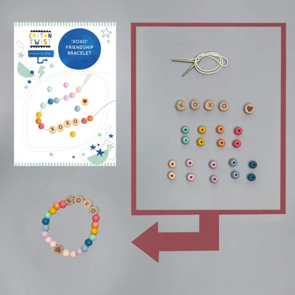 Cotton Twist Make Your Own XOXO Friendship Bracelet