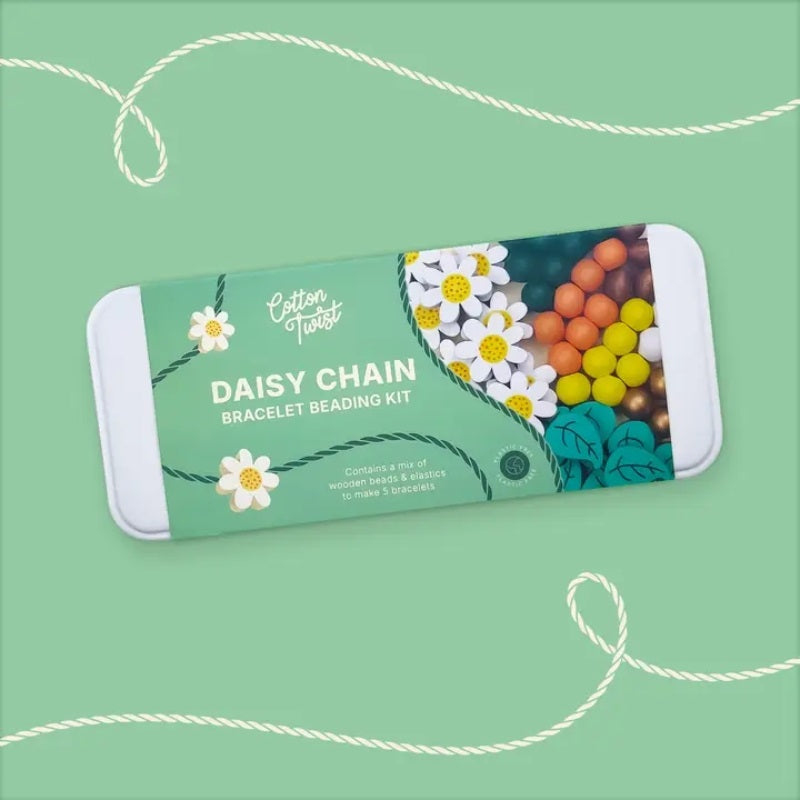Cotton Twist Daisy Chain Bracelet Beading Kit