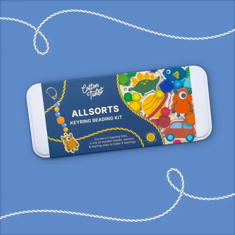 Cotton Twist Allsorts Keyring Making Kit