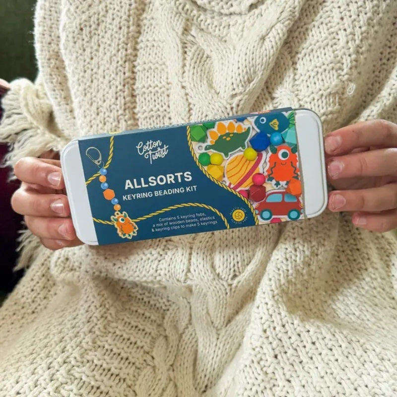 Cotton Twist Allsorts Keyring Making Kit