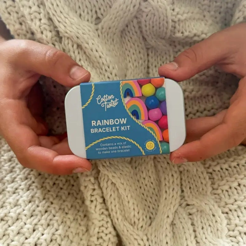 Cotton Twist Rainbow Bracelet Making Kit