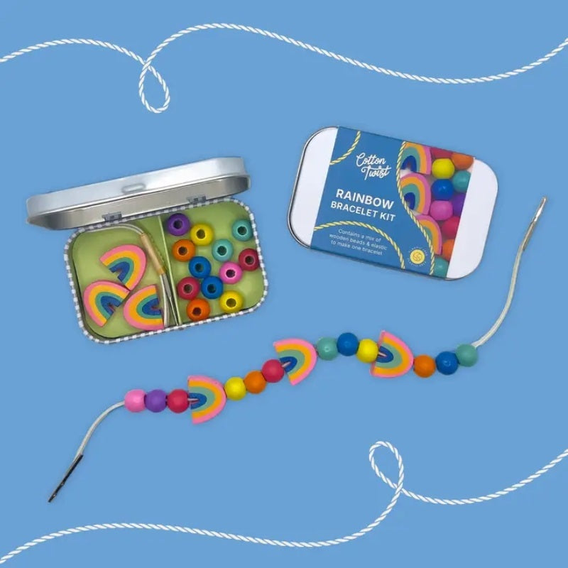 Cotton Twist Rainbow Bracelet Making Kit