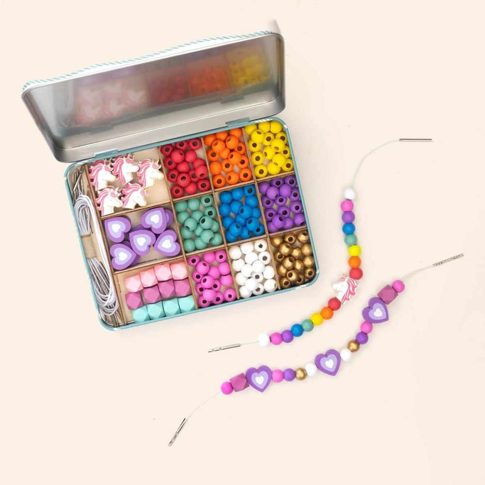 Cotton Twist Unicorn & Heart Bracelet Making Kit