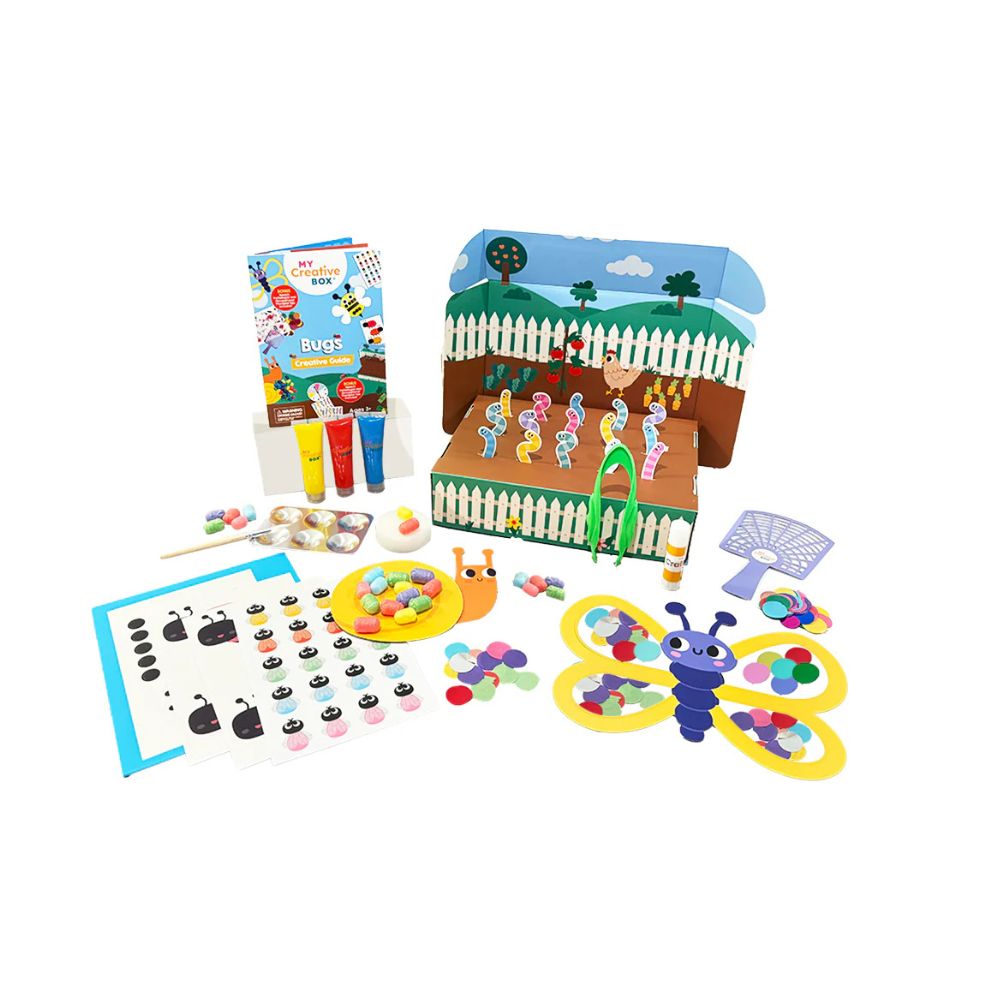 Craft Box For Kids Bugs - My Creative Box