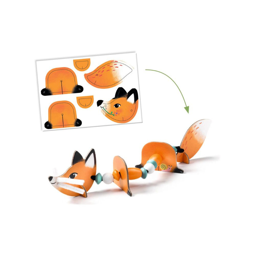 Djeco Threading - Cute Animals DJ00084