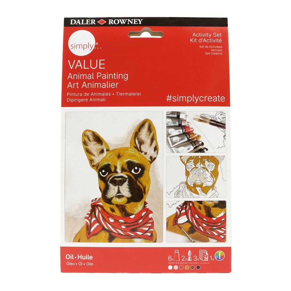 Daler Simply Value Oil Activity Set - Animal