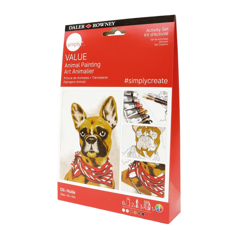 Daler Simply Value Oil Activity Set - Animal