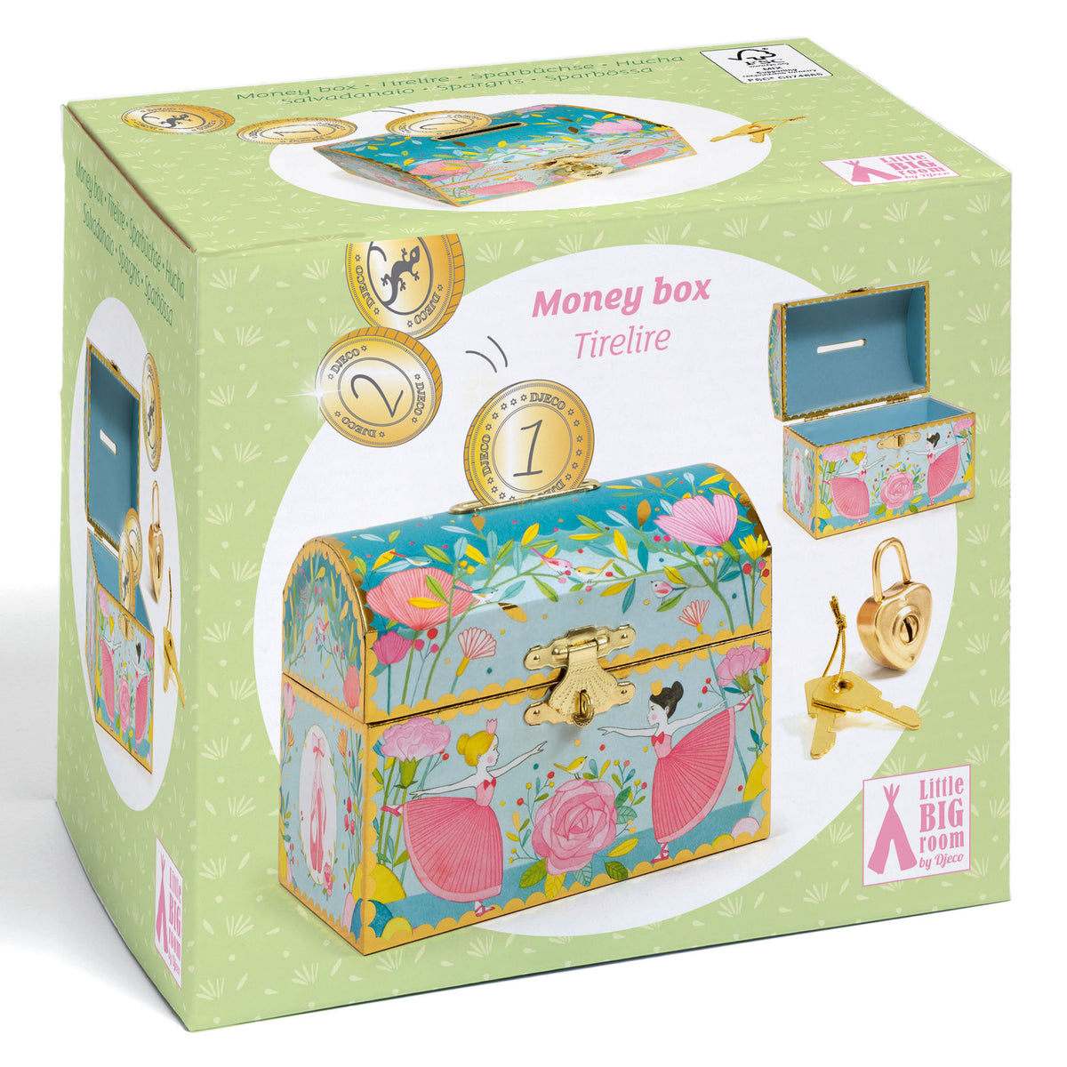 Djeco Money Box - Ballerina DD03332