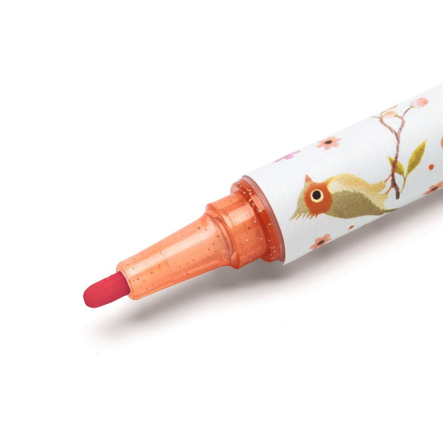 Djeco 4 Tinou Glitter Markers