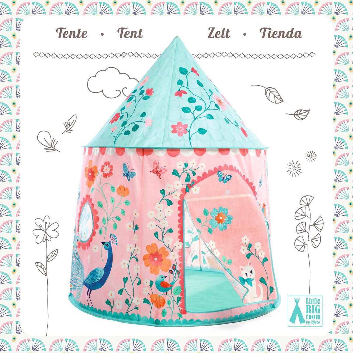 Djeco Play Tent - Birdhouse DD04496