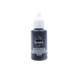 Scola Drawing Ink 28ml - Black