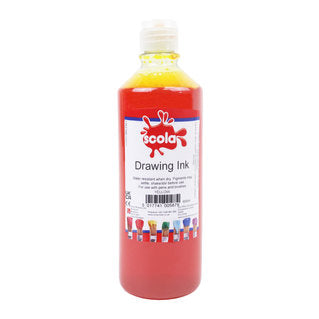 Scola Drawing Ink 600ml - Various Colours