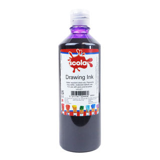 Scola Drawing Ink 600ml - Various Colours