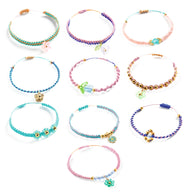 Djeco Macrame Bracelets to Make - Blue DJ00036