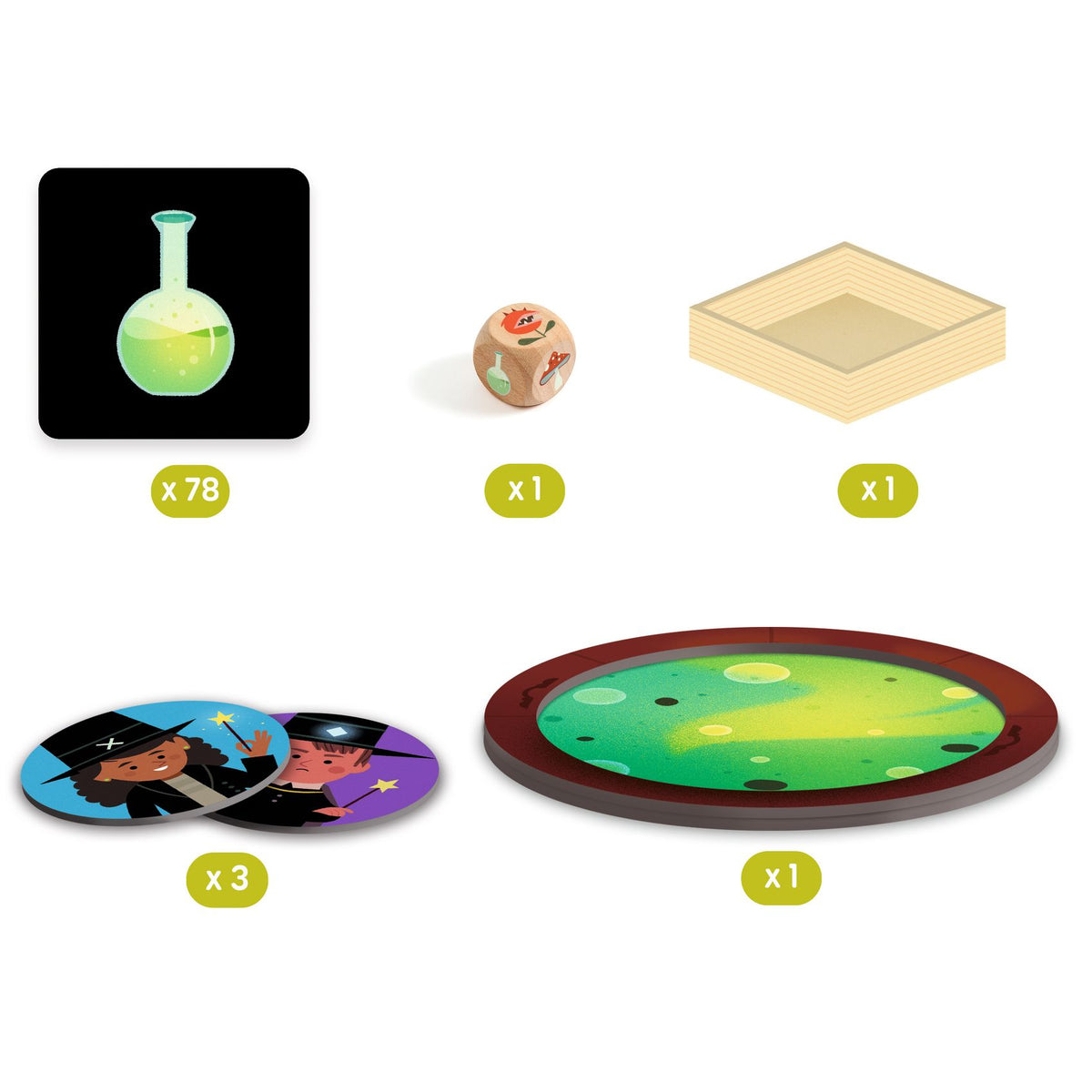 Djeco Dice Games - Magic-Bluff DJ00832