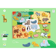 Djeco Wooden Puzzles - Puzzlo Animo DJ01830