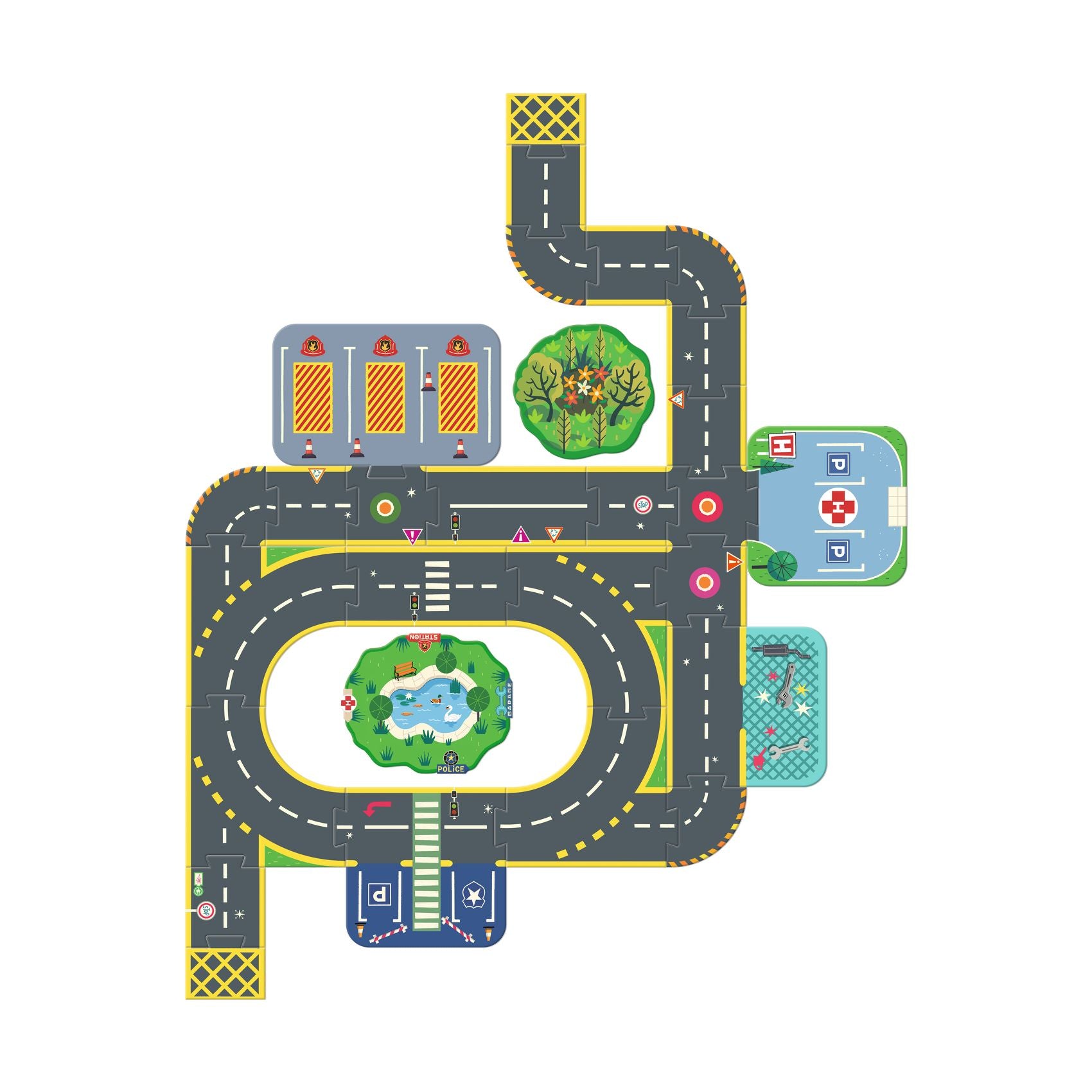 Djeco Crazy Motors Puzzle