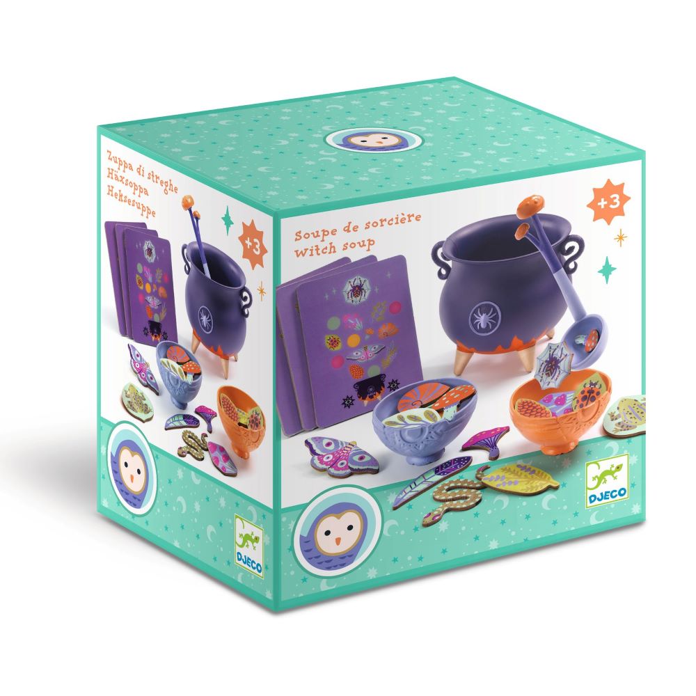 Djeco Witch's Soup - Pretend Play Food Toy 3 yrs+