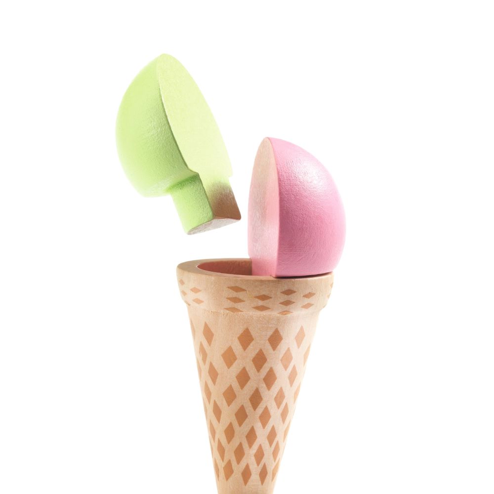 Djeco Lina & Lino Ice Cream Parlour - Role Play Toys