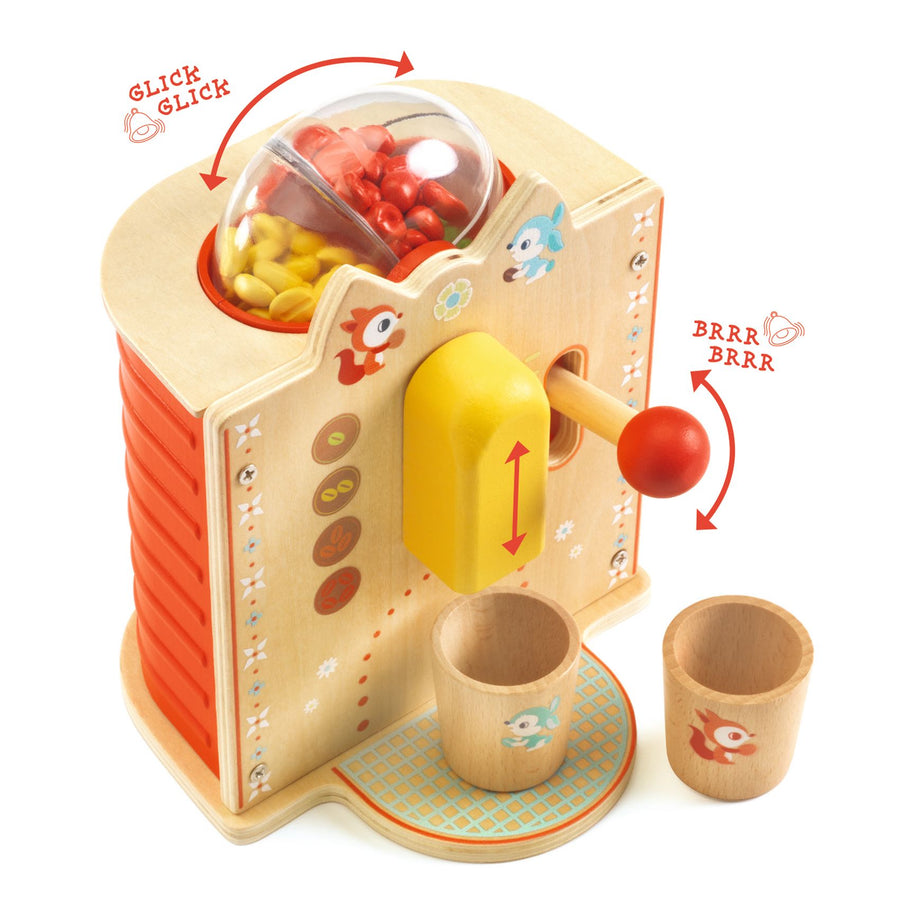 Djeco Pretend Play Foods - Espresso DJ05521